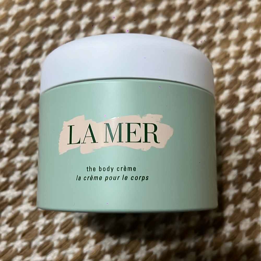 La Mer the body cream empty jar